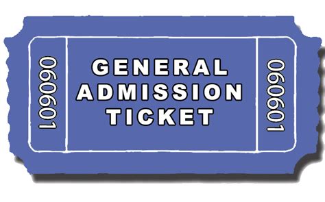 General Tickets 